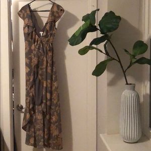 XS Leith Floral Wrap Dress